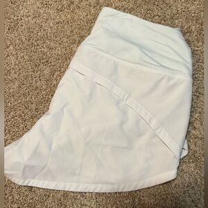 White Athletic shorts